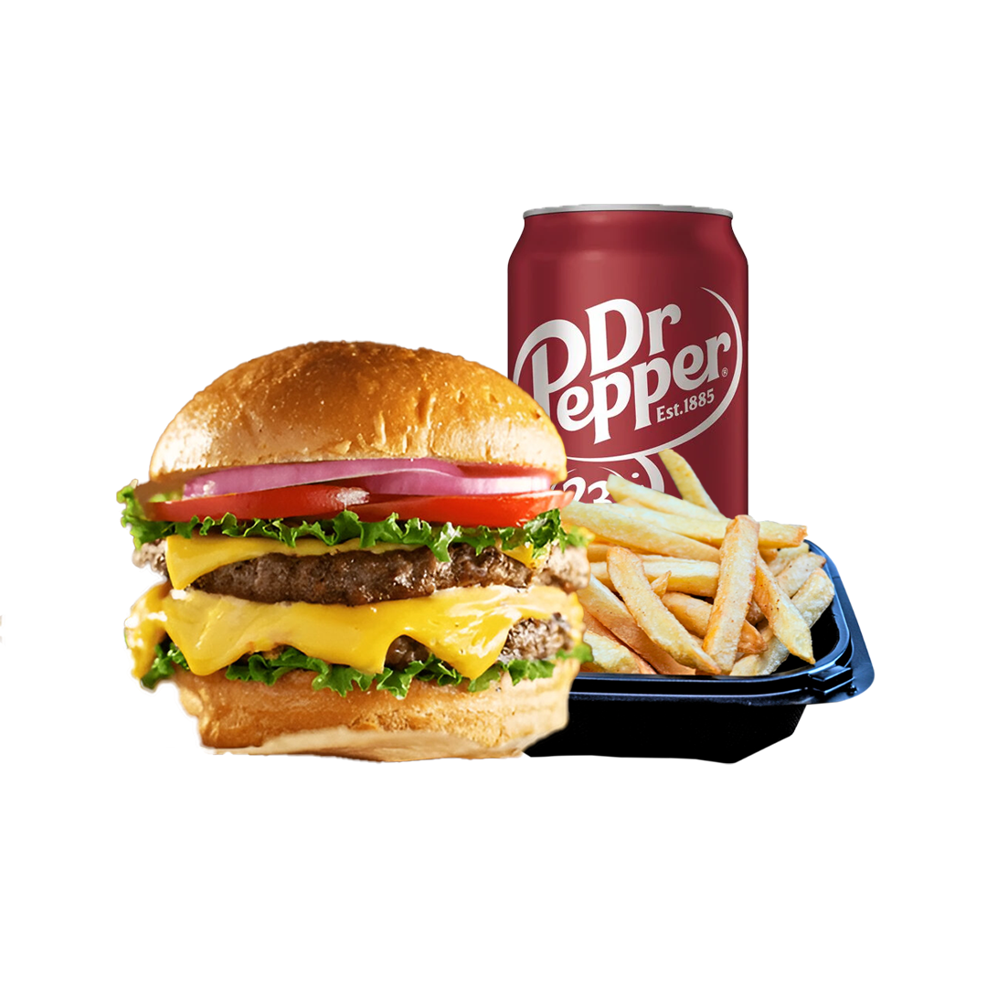 Double Cheese Burger Combo